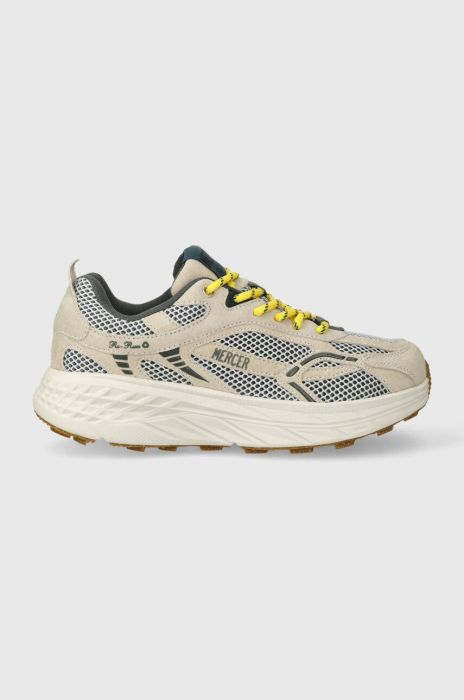Кросівки Mercer Amsterdam The Re-Run MAX Nubuck колір сірий ME233004
