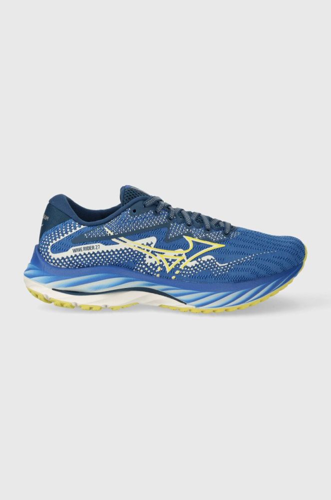 Бігові кросівки Mizuno Wave Rider 27 колір блакитний