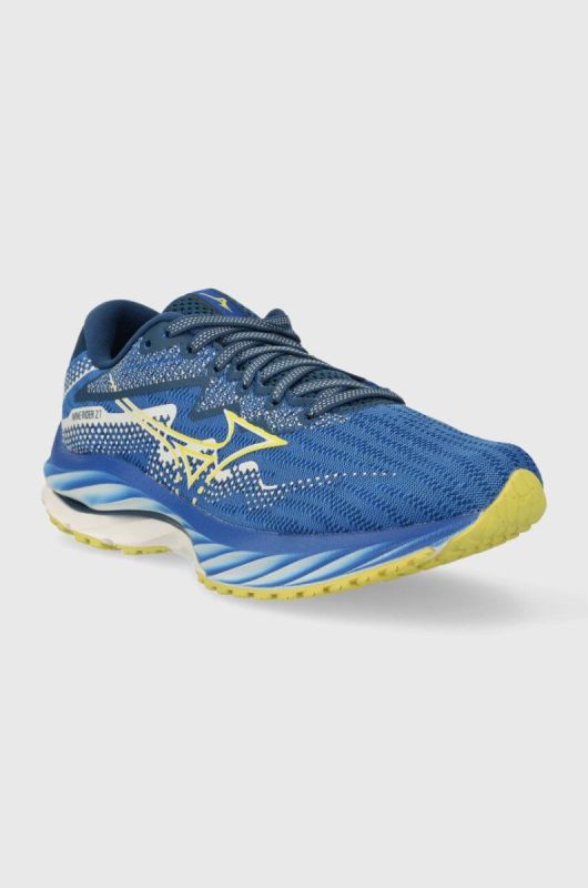 Бігові кросівки Mizuno Wave Rider 27 колір блакитний фото 2