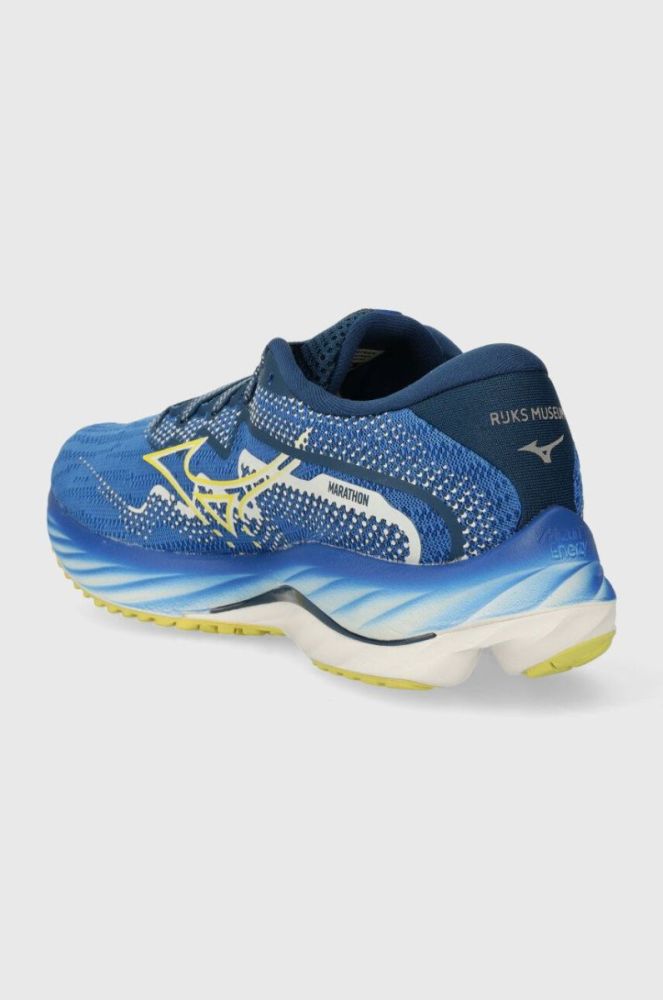 Бігові кросівки Mizuno Wave Rider 27 колір блакитний фото 3