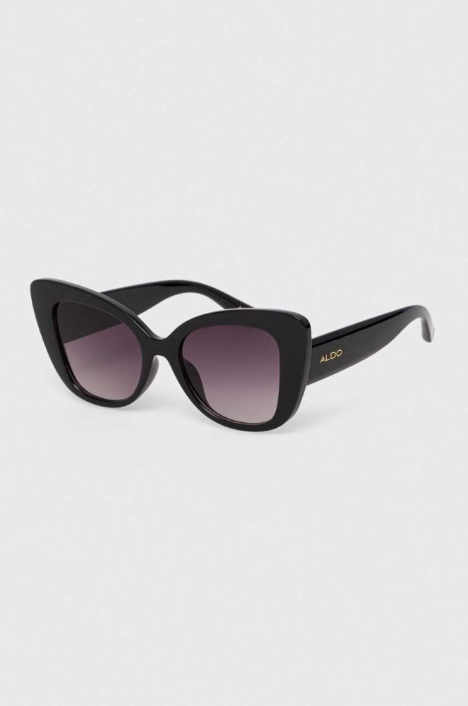 Сонцезахисні окуляри Aldo ELENTERIEL жіночі колір чорний ELENTERIEL.001