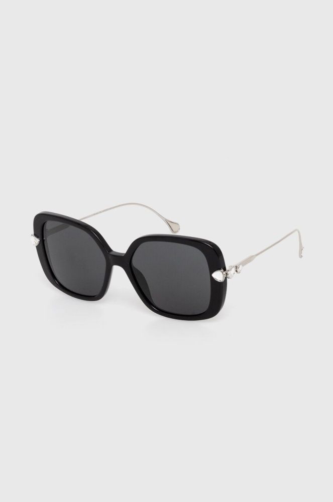 Сонцезахисні окуляри Swarovski 5679543 MESMERA колір чорний