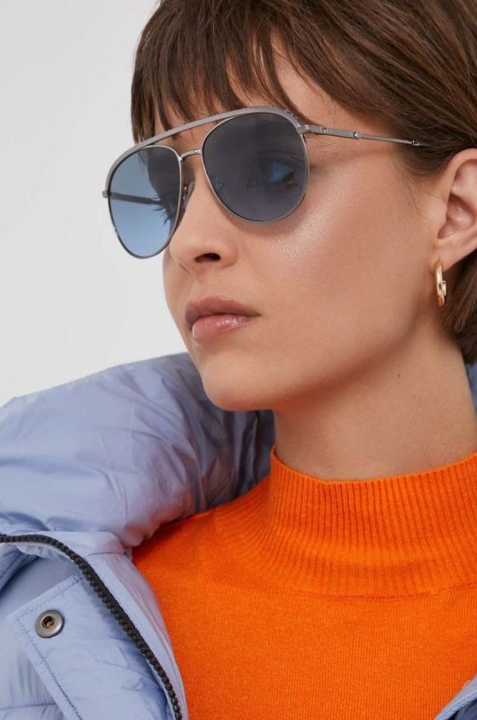 Сонцезахисні окуляри Swarovski 5679547 ORBITA колір блакитний