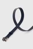 Шкіряний ремінь Tommy Hilfiger жіночий колір синій (3274341)