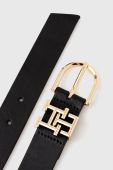 Шкіряний ремінь Tommy Hilfiger жіночий колір чорний (3272240)