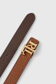 Двосторонній шкіряний ремінь Lauren Ralph Lauren жіночий колір коричневий (3299303)