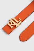 Двосторонній шкіряний ремінь Lauren Ralph Lauren жіночий колір барвистий (3543556)