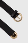 Шкіряний ремінь Pinko жіночий колір чорний (3438290)