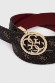 Двосторонній ремінь Guess жіночий колір коричневий (3470957)