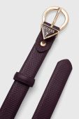 Ремінь Guess жіночий колір фіолетовий