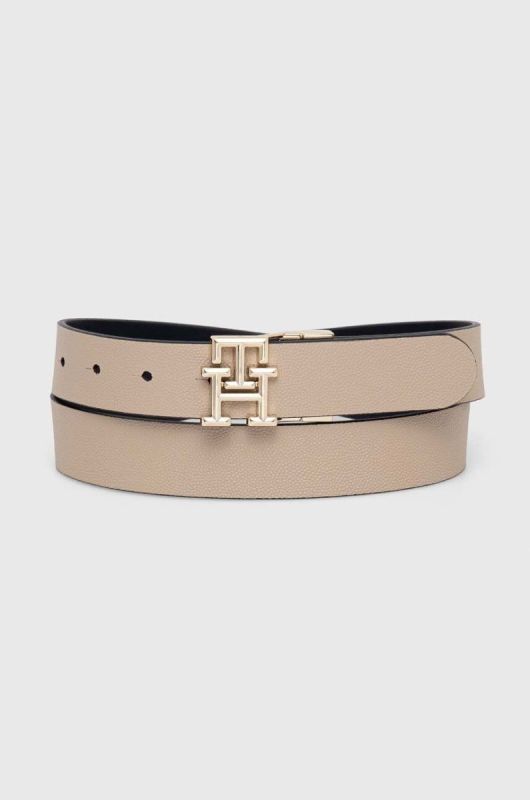 Двосторонній шкіряний ремінь Tommy Hilfiger жіночий колір синій (3515727) фото 2
