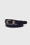 Шкіряний ремінь Tommy Hilfiger жіночий колір синій (3507579)
