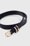 Шкіряний ремінь Tommy Hilfiger жіночий колір синій (3507579)
