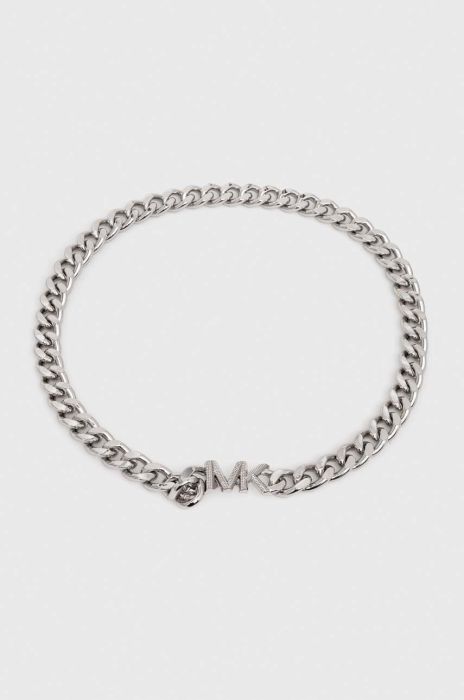 Ремінь MICHAEL Michael Kors жіночий колір срібний (3588601)