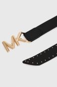 Шкіряний ремінь MICHAEL Michael Kors жіночий колір чорний (3588618)