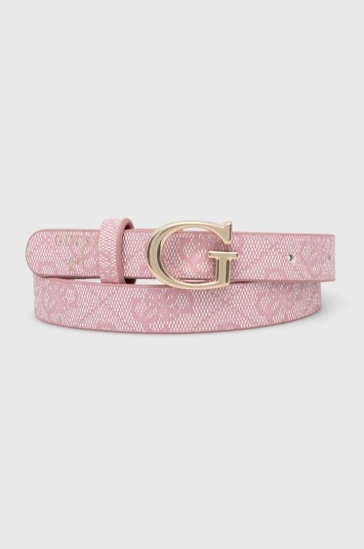 Дитячий ремінь Guess колір рожевий (3581794)