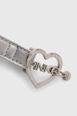 Дитячий ремінь Pinko Up колір срібний Дитячий ремінь Pinko Up колір срібний