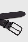Шкіряний ремінь Tommy Hilfiger чоловічий колір чорний (3259934)