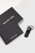 Гаманець + брелок Michael Kors чоловічий колір чорний