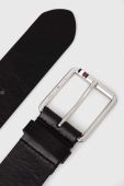 Шкіряний ремінь Tommy Hilfiger чоловічий колір чорний (3471126)