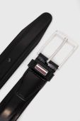 Шкіряний ремінь Tommy Hilfiger чоловічий колір чорний (3512260)