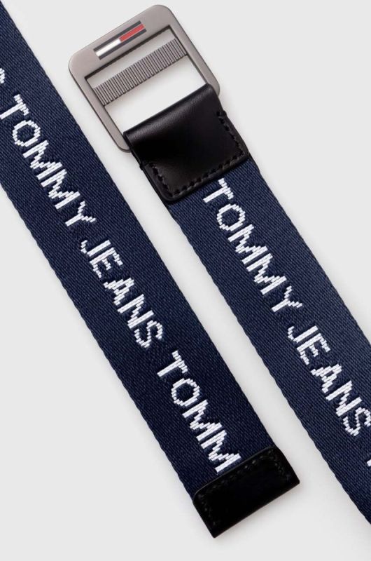 Ремінь Tommy Jeans чоловічий колір синій (3618323) фото 2