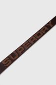Шкіряний ремінь Superdry колір коричневий