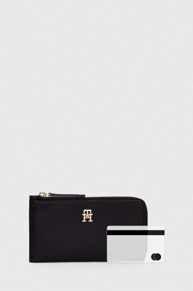 Гаманець Tommy Hilfiger жіночий колір чорний (3316522) фото 4