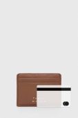 Чохол на банківські карти Tommy Hilfiger колір коричневий