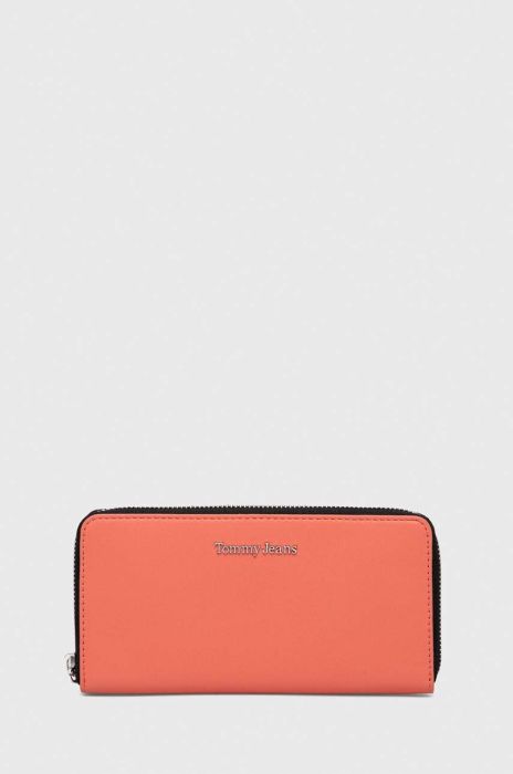Гаманець Tommy Jeans жіночий колір помаранчевий
