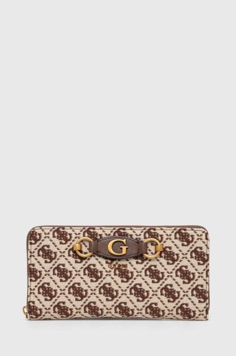 Гаманець Guess жіночий колір коричневий (3290823)