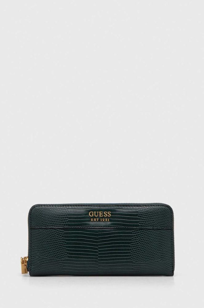 Гаманець Guess жіночий колір зелений (3290827)