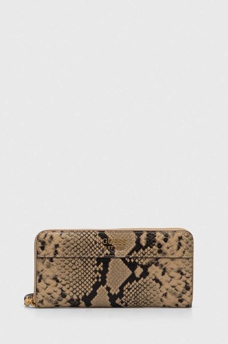 Гаманець Guess жіночий колір бежевий (3290829)