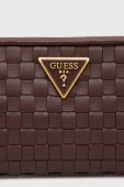 Гаманець Guess жіночий колір коричневий (3330187)