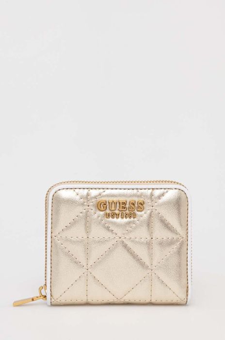 Гаманець Guess жіночий колір золотий