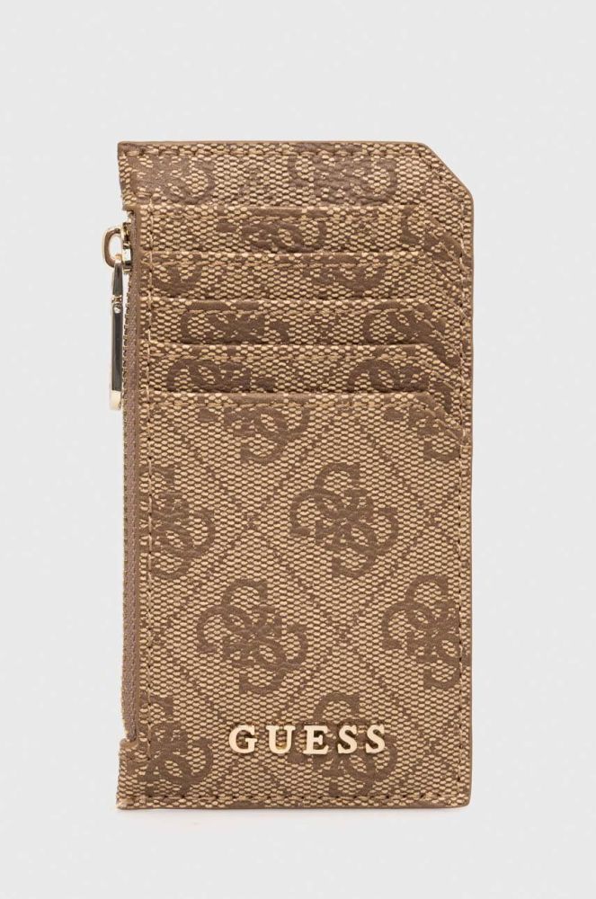 Гаманець Guess жіночий колір бежевий (3302897)