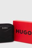 Гаманець HUGO жіночий колір чорний (3379526)