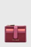 Шкіряний чохол на банківські карти Coccinelle колір барвистий (3373006)