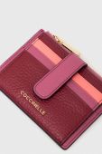 Шкіряний чохол на банківські карти Coccinelle колір барвистий (3373006)