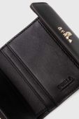 Шкіряний гаманець Furla жіночий колір чорний (3293999)