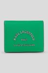 Гаманець Karl Lagerfeld жіночий колір зелений (3348679)