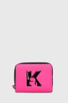 Гаманець Karl Lagerfeld Jeans жіночий колір рожевий (3348684)
