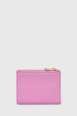 Шкіряний гаманець Patrizia Pepe жіночий колір рожевий (3379528)