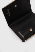 Шкіряний гаманець Patrizia Pepe жіночий колір чорний (3379527)