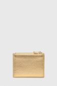 Шкіряний гаманець Patrizia Pepe жіночий колір золотий (3379530)