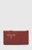 Шкіряний гаманець Patrizia Pepe жіночий колір бордовий (3379533)