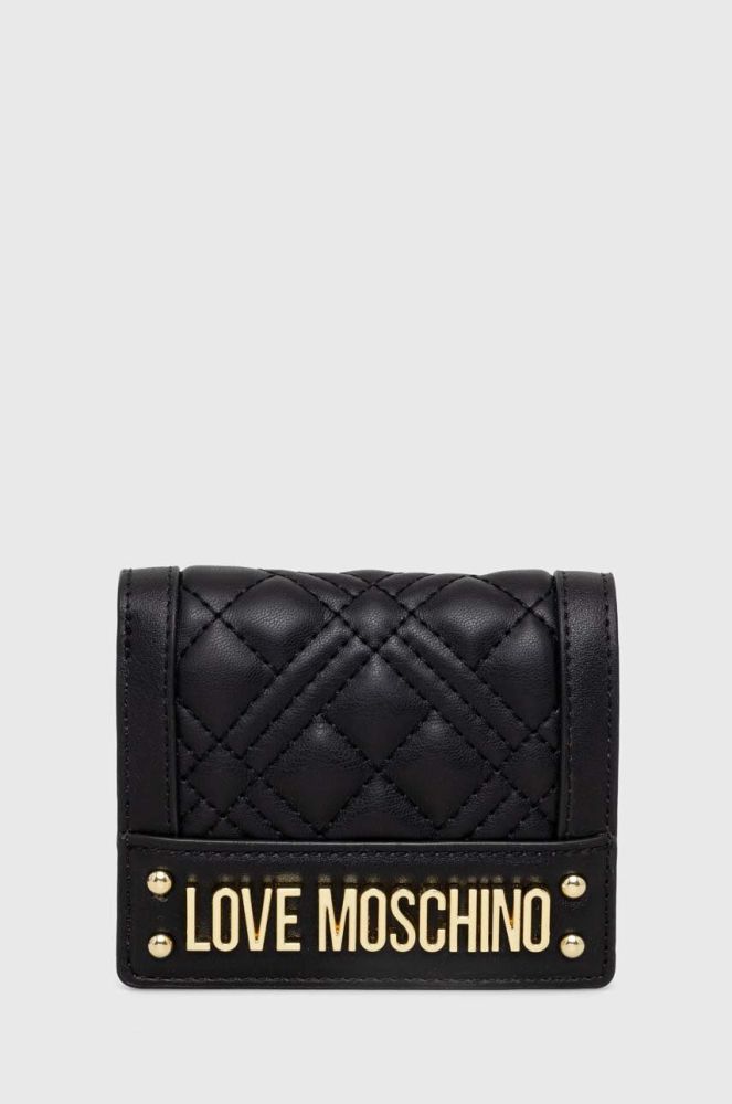 Гаманець Love Moschino жіночий колір чорний (3618335)