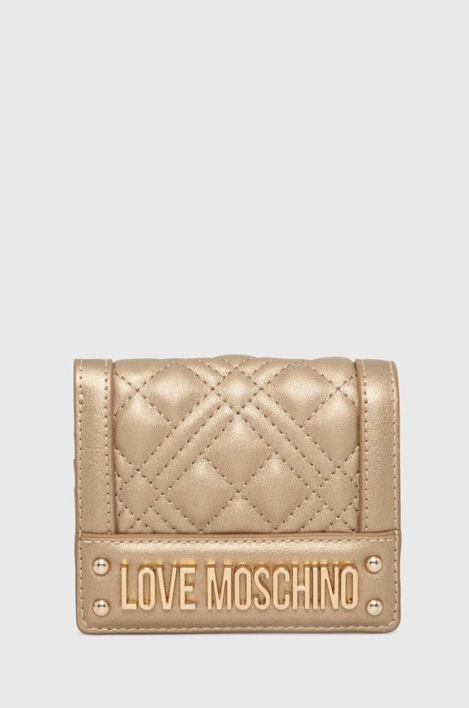 Гаманець Love Moschino жіночий колір золотий (3618338)