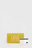 Гаманець Love Moschino жіночий колір зелений