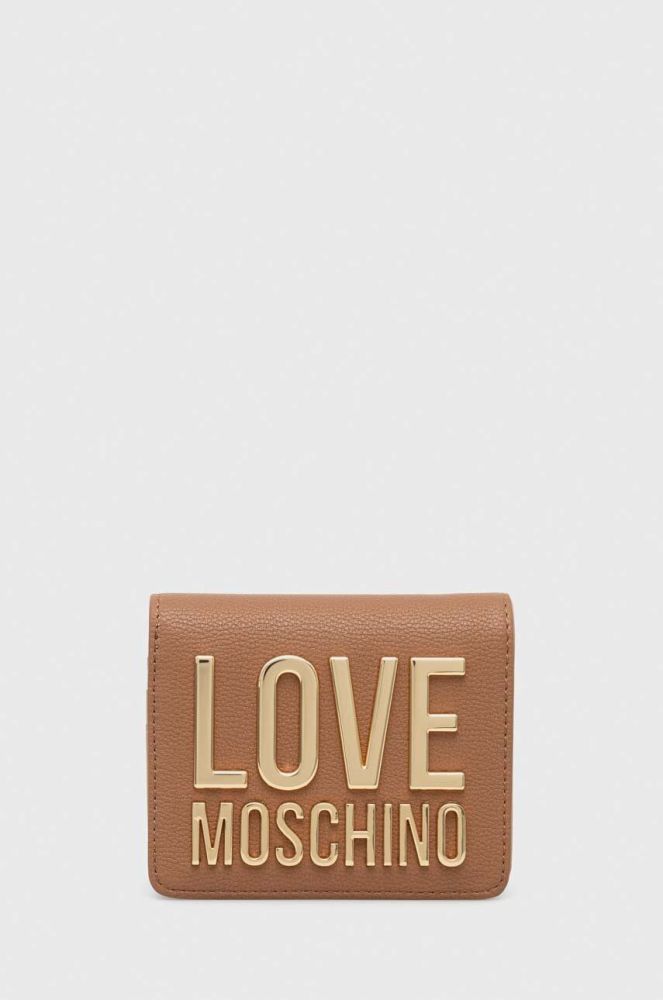 Гаманець Love Moschino жіночий колір коричневий (3332890)